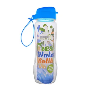 Mintra Fresh Water Bottle Colored Cap 650 ml