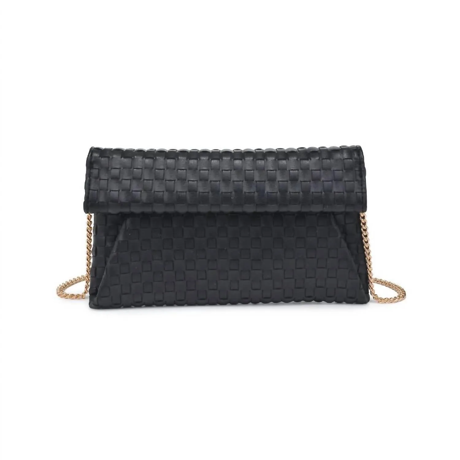 Moda Luxe - Woven Priscilla Clutch Bag