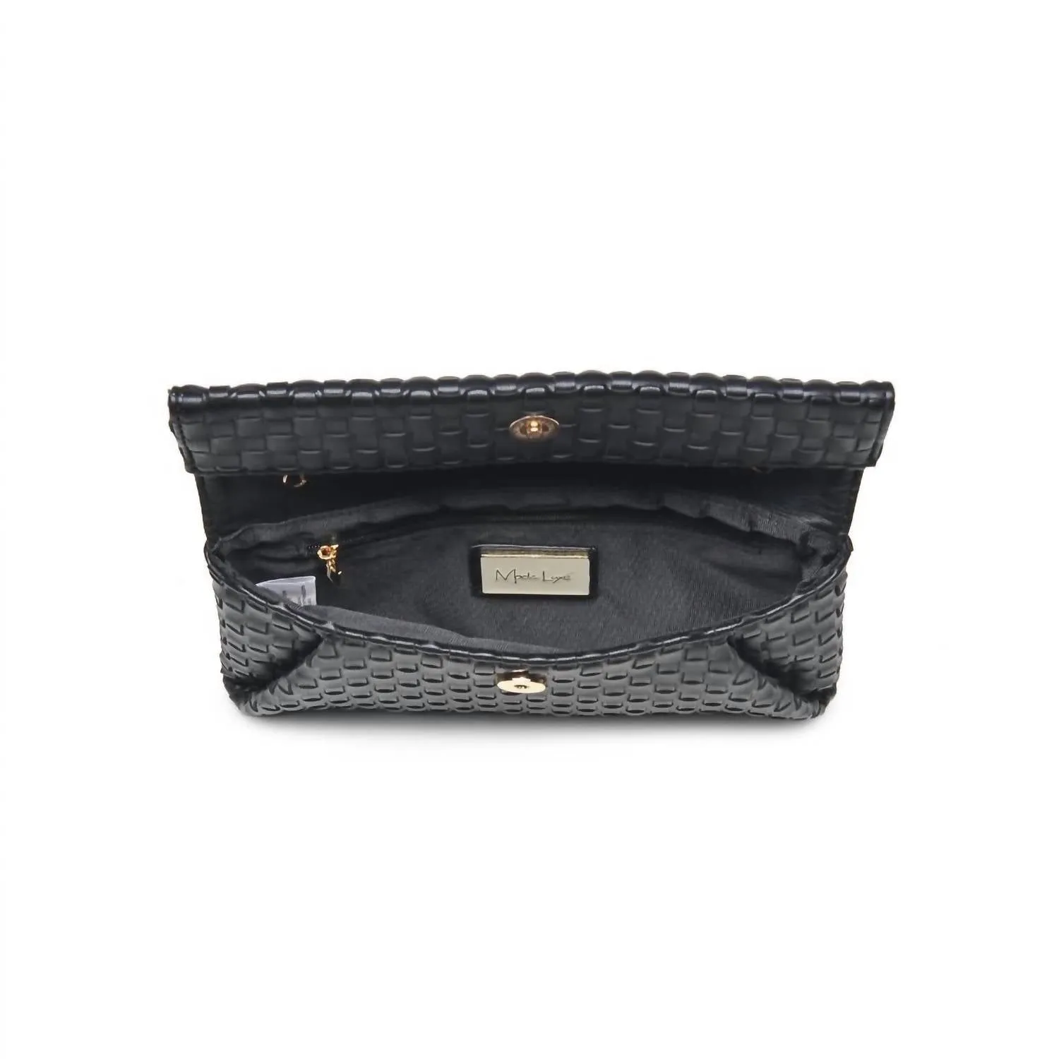 Moda Luxe - Woven Priscilla Clutch Bag