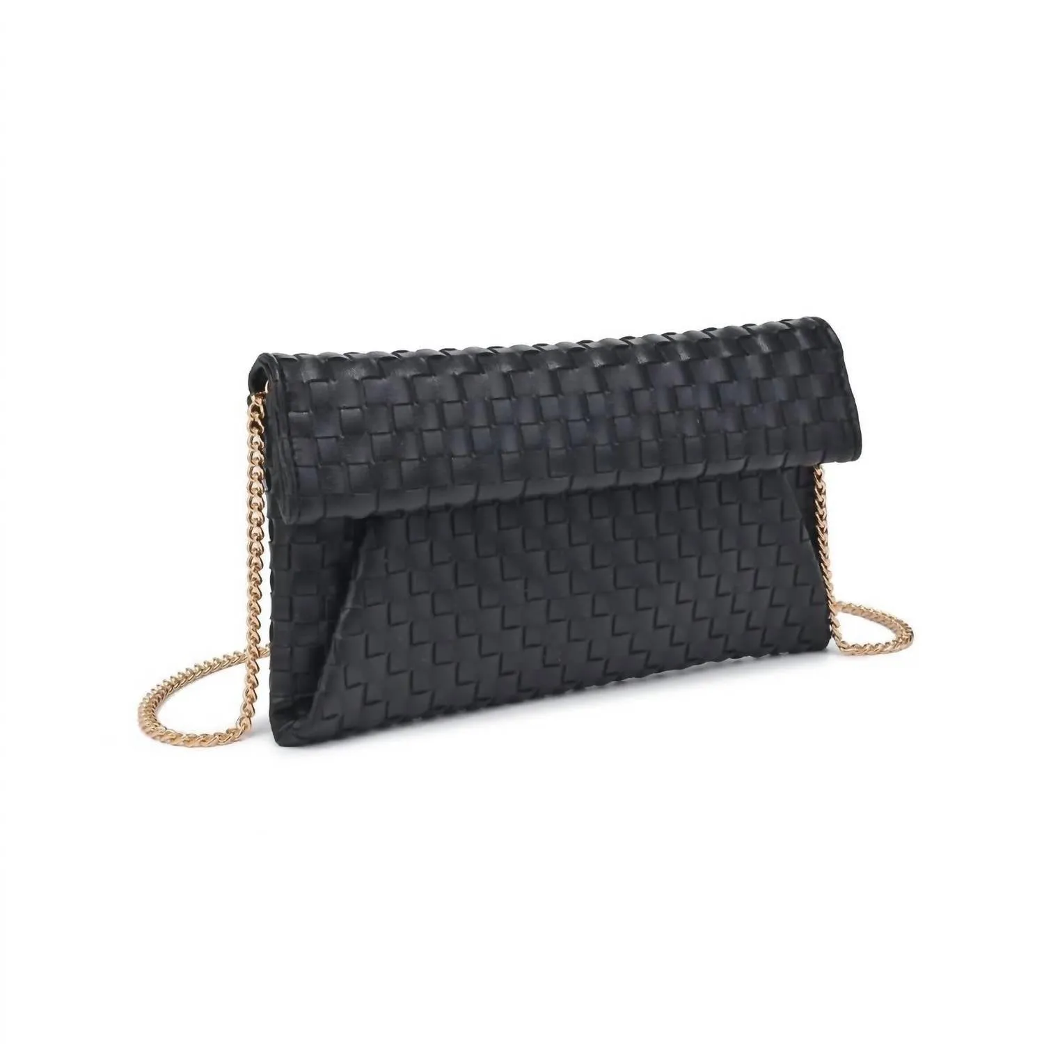 Moda Luxe - Woven Priscilla Clutch Bag