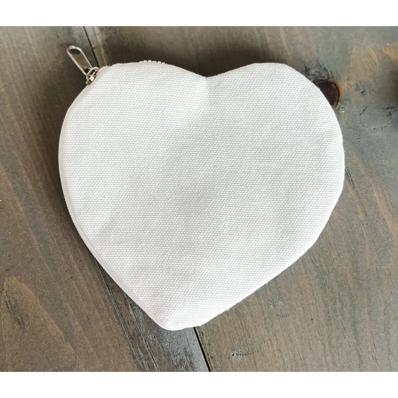 Mom Palm Heart Seed Beaded Coin Purse.