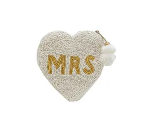 MRS Beaded Coin Purse