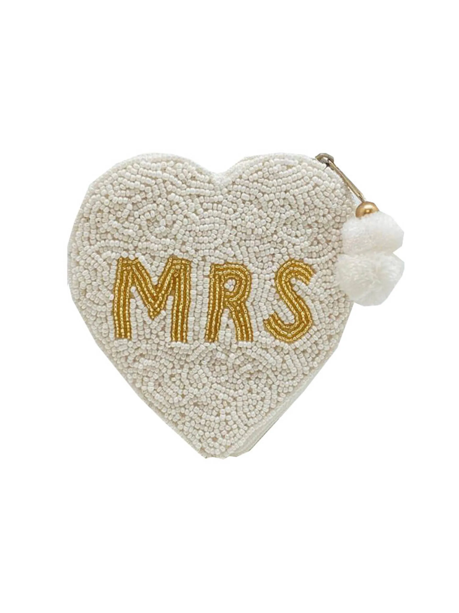 MRS Beaded Coin Purse