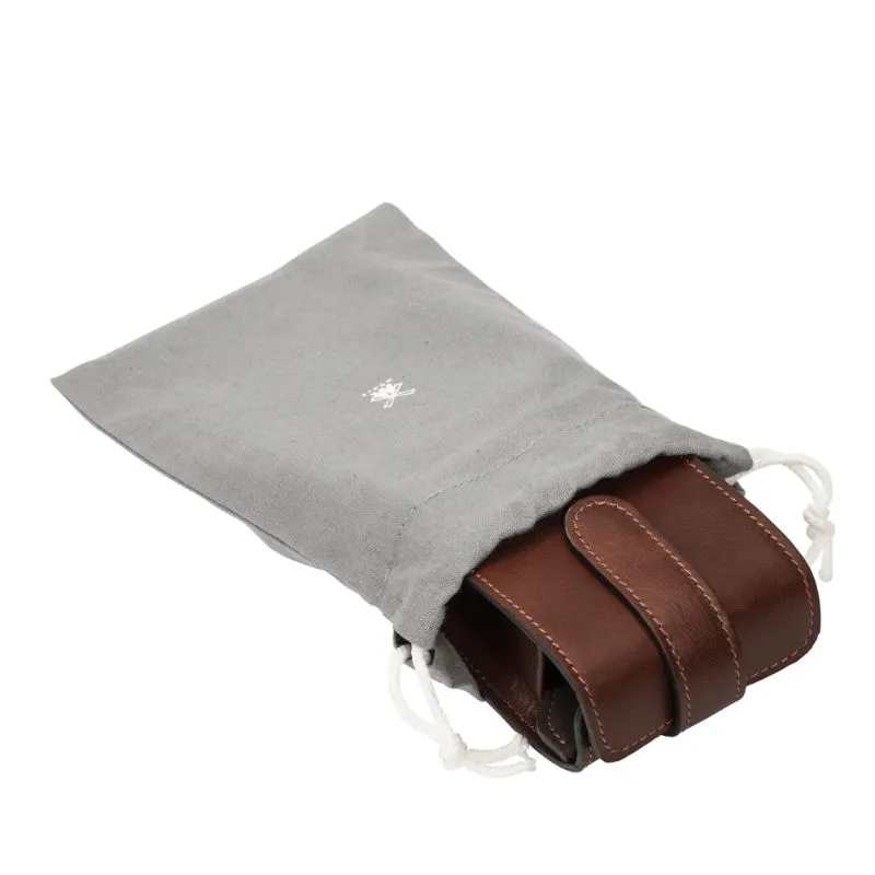 MUHLE TRAVEL Brown Leather Pouch