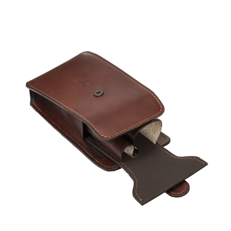 MUHLE TRAVEL Brown Leather Pouch