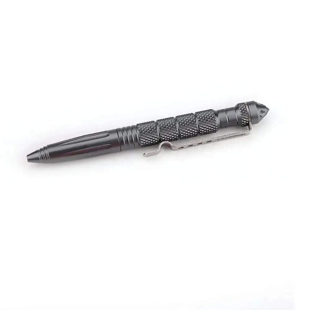 Multi-Functional Metal Tactical Pen Glass Breaker Survival Anti Skid Emergency Self Defense Outdoor Supplies Security Tactical