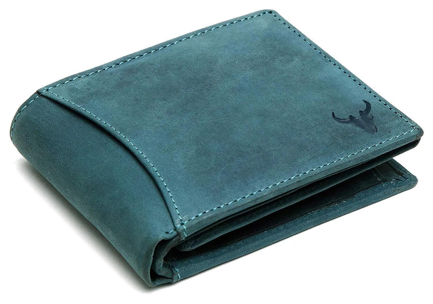 Napa Hide Blue Men's Wallet (NPH009 BLU HNTR)
