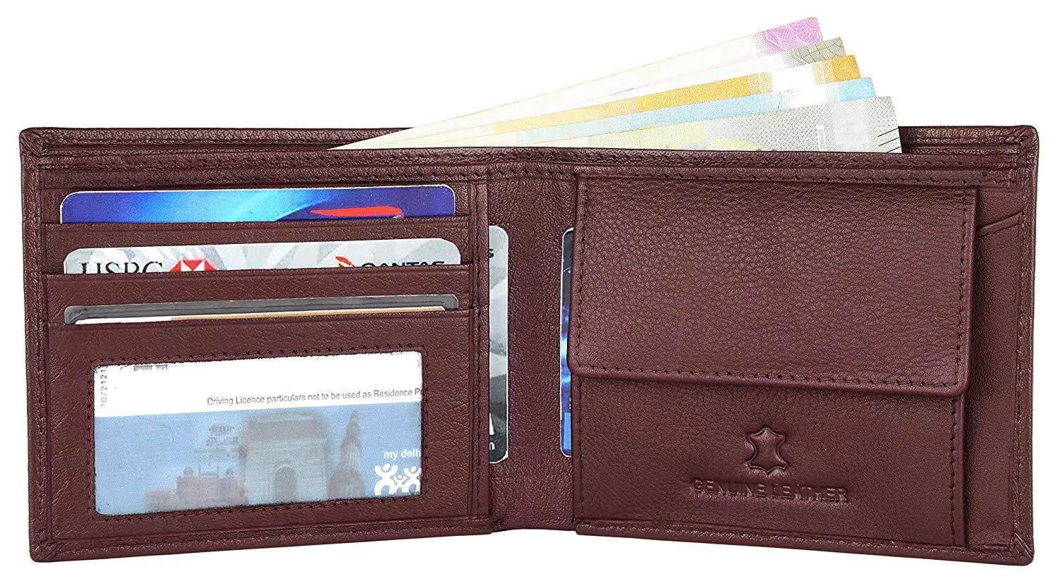 Napa Hide Brown Men's Wallet (NPH013 MRN)