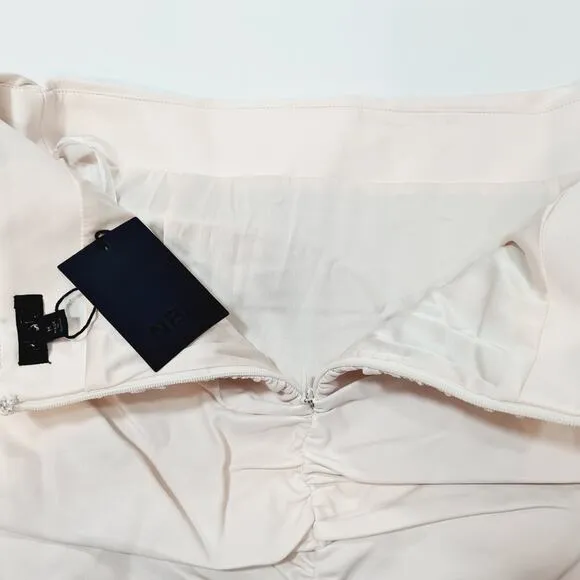 NBD Keoni Mini Skirt in Ivory Medium