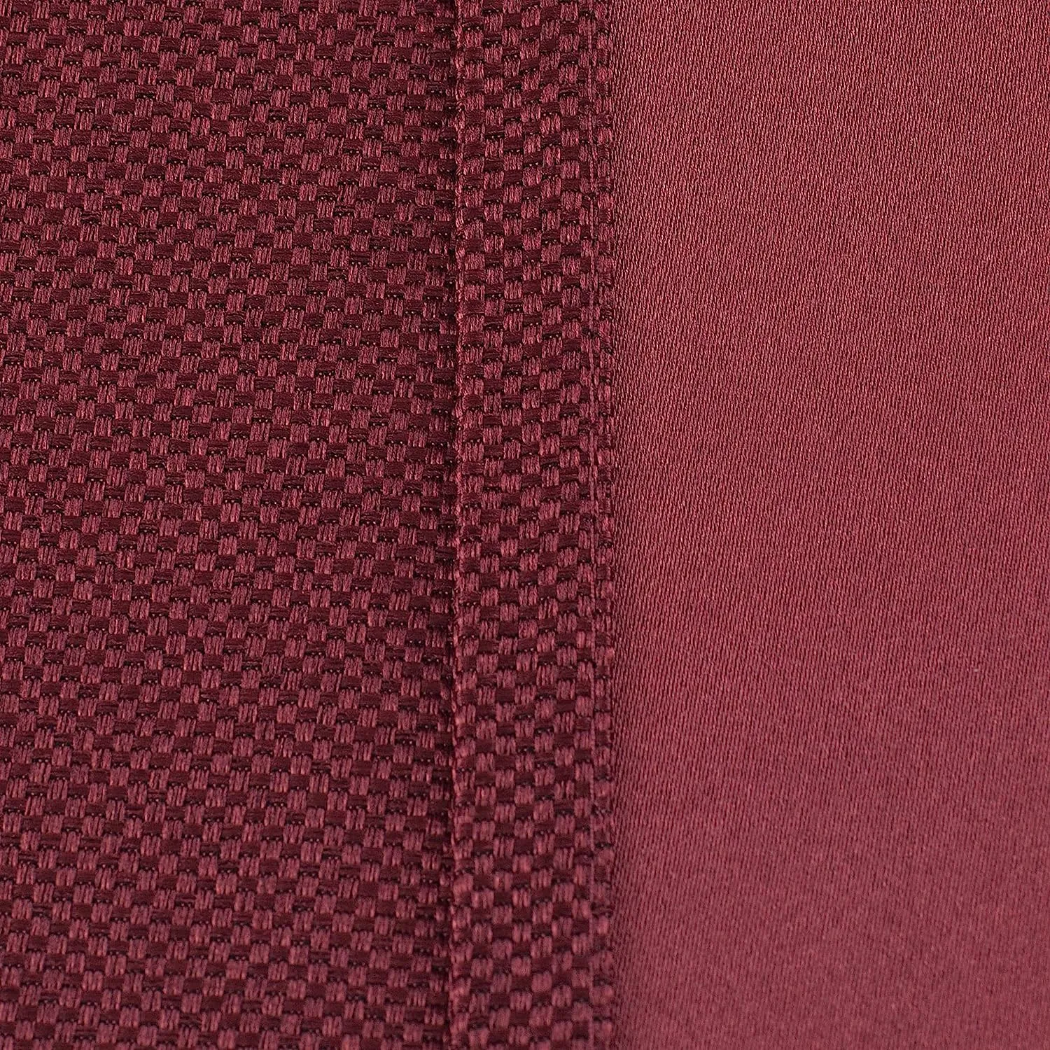 NEW Home Beyond & HB design - Room Darkening Blackout Curtains 2 Panels with Grommets - Faux Linen Window Curtains for Living Room Bedroom – (52 x 84 Inches, Brick) - 2 curtains