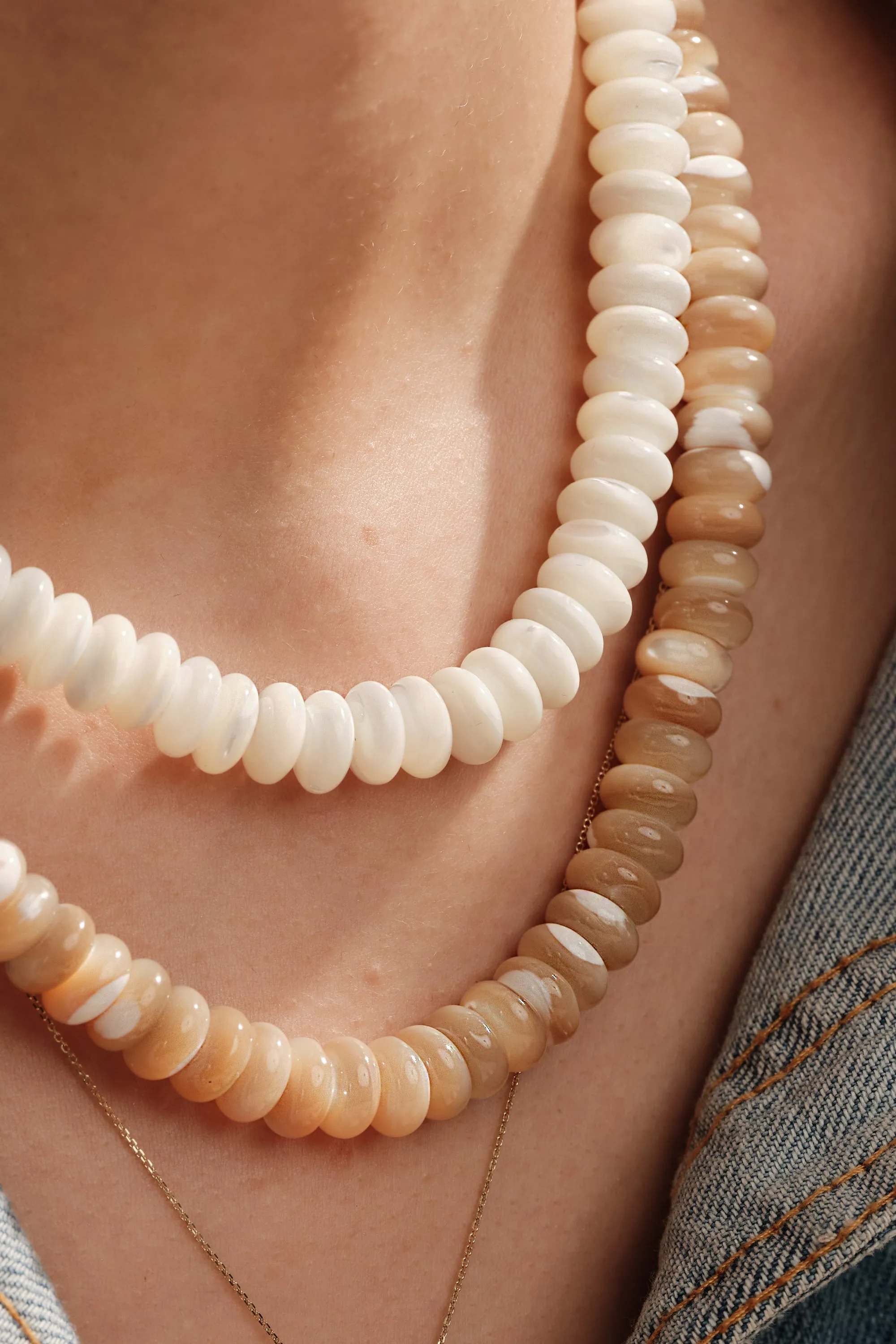 NOMAD 01 MOTHER OF PEARL BEADS
