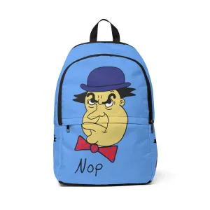 Nop light blue Unisex Fabric Backpack