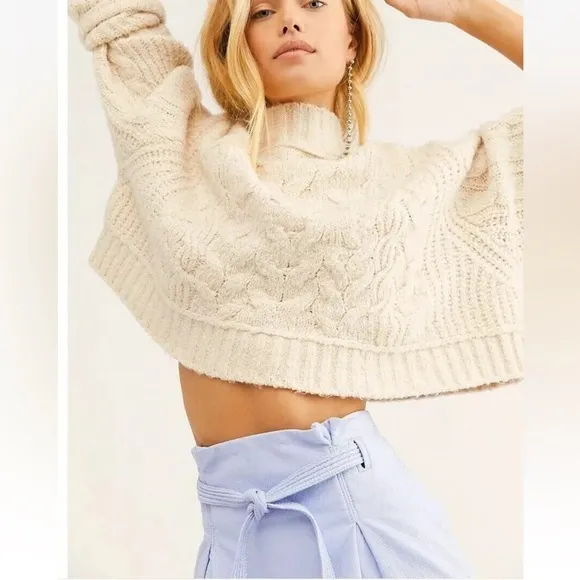 NWT Free People Payton Faux Leather Paperbag Mini Skirt in Lavender