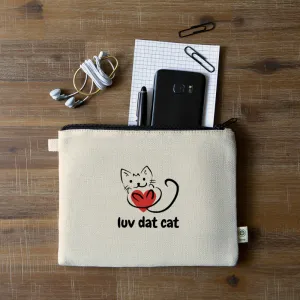 Official Luv Dat Cat Carry All Pouch
