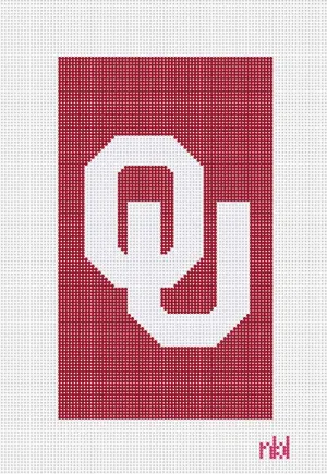 Oklahoma Mini Flag Canvas