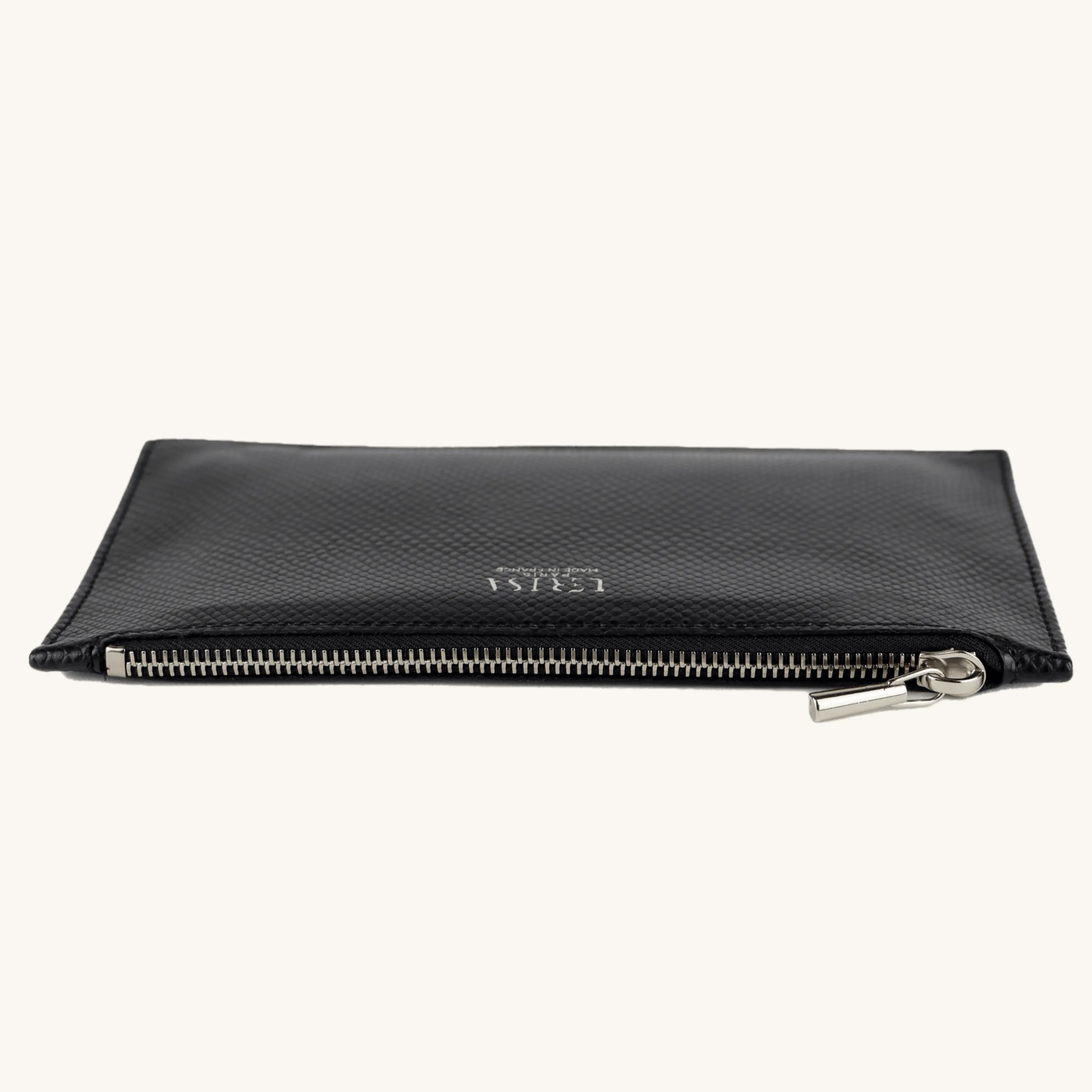 Ora Vegan Grape Leather Zip Pouch | Matera