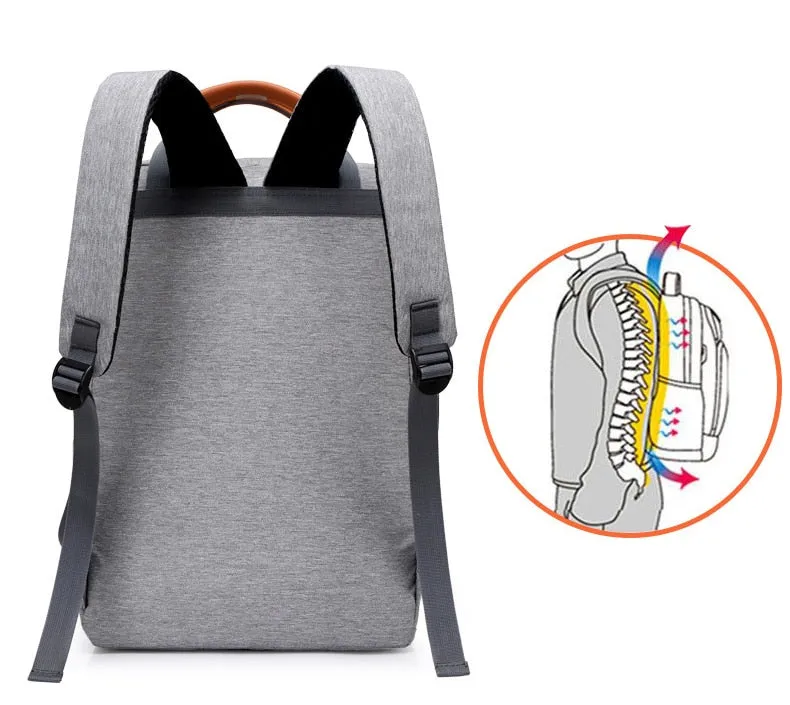 Oxford Accented Computer Backpack