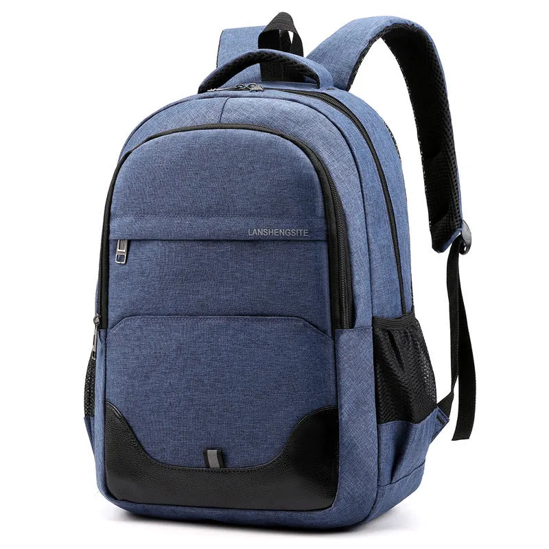 Oxford Cloth Computer Korean Style Simple Backpacks
