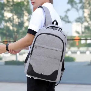 Oxford Cloth Computer Korean Style Simple Backpacks
