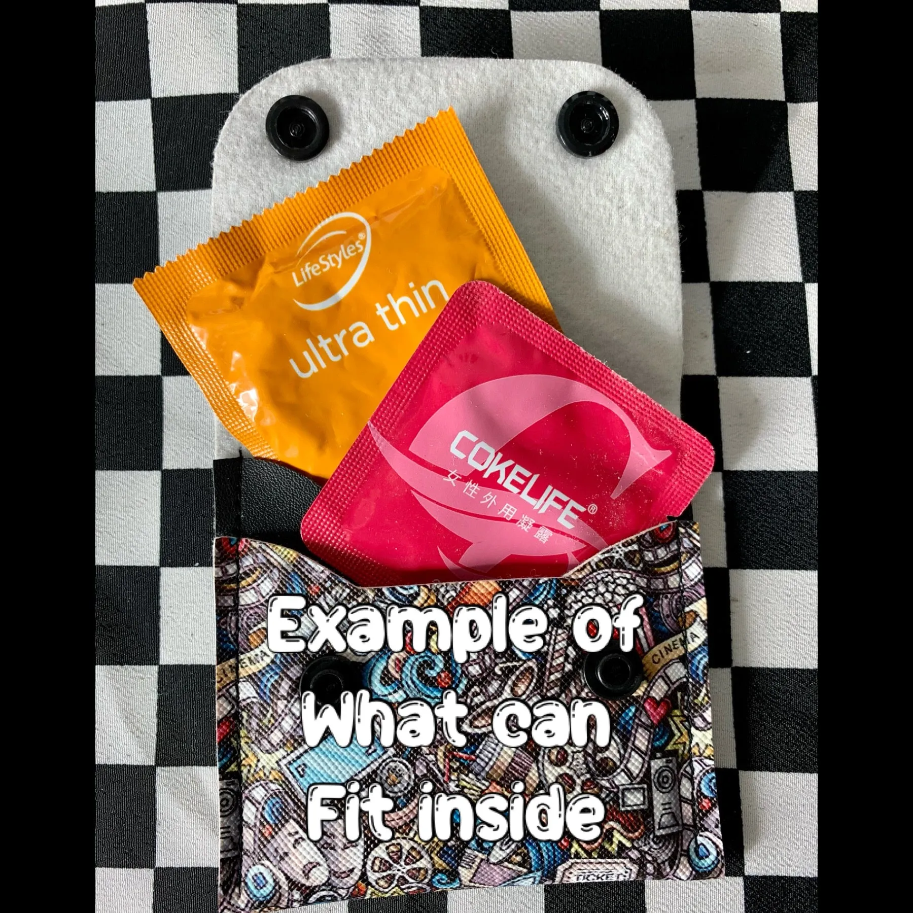 perfectly personal pouch small fun inspired