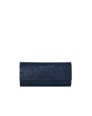 Perry Clutch in Midnight Navy