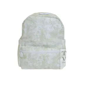 Personalized Small Nylon Backpack Toile Green