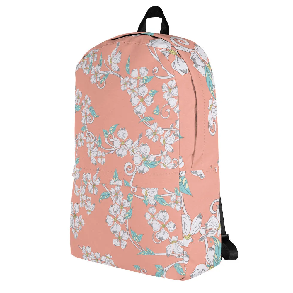Pink Floral - Sustainably Made Backpack
