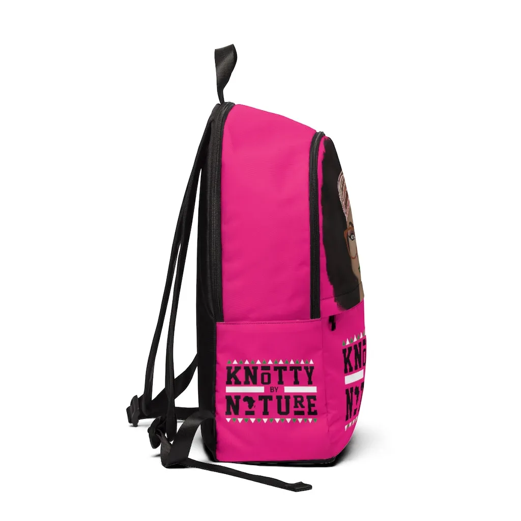 Pink Ribbon Knotty By Nature Backpack