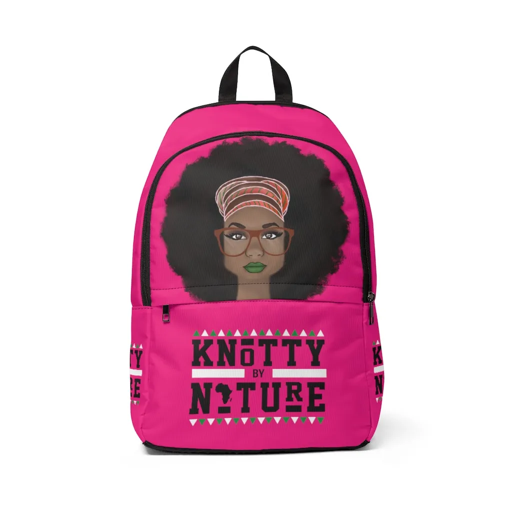 Pink Ribbon Knotty By Nature Backpack