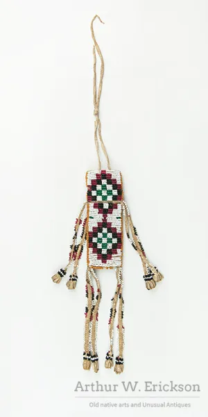 Plains Beaded Whetstone Case