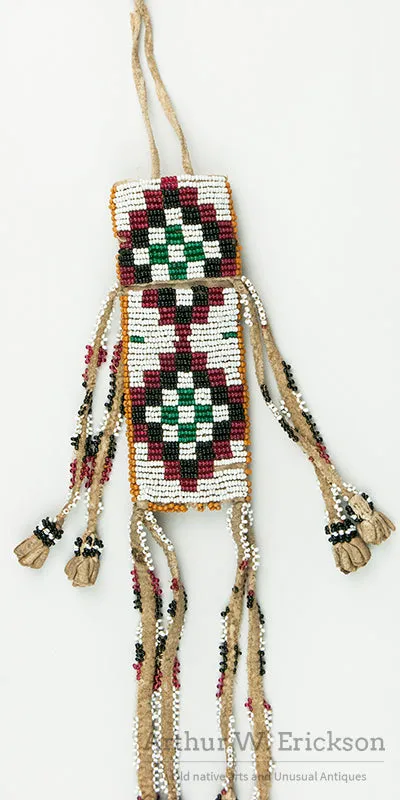 Plains Beaded Whetstone Case