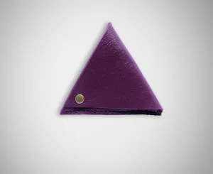 Plum Minimalist Pouch