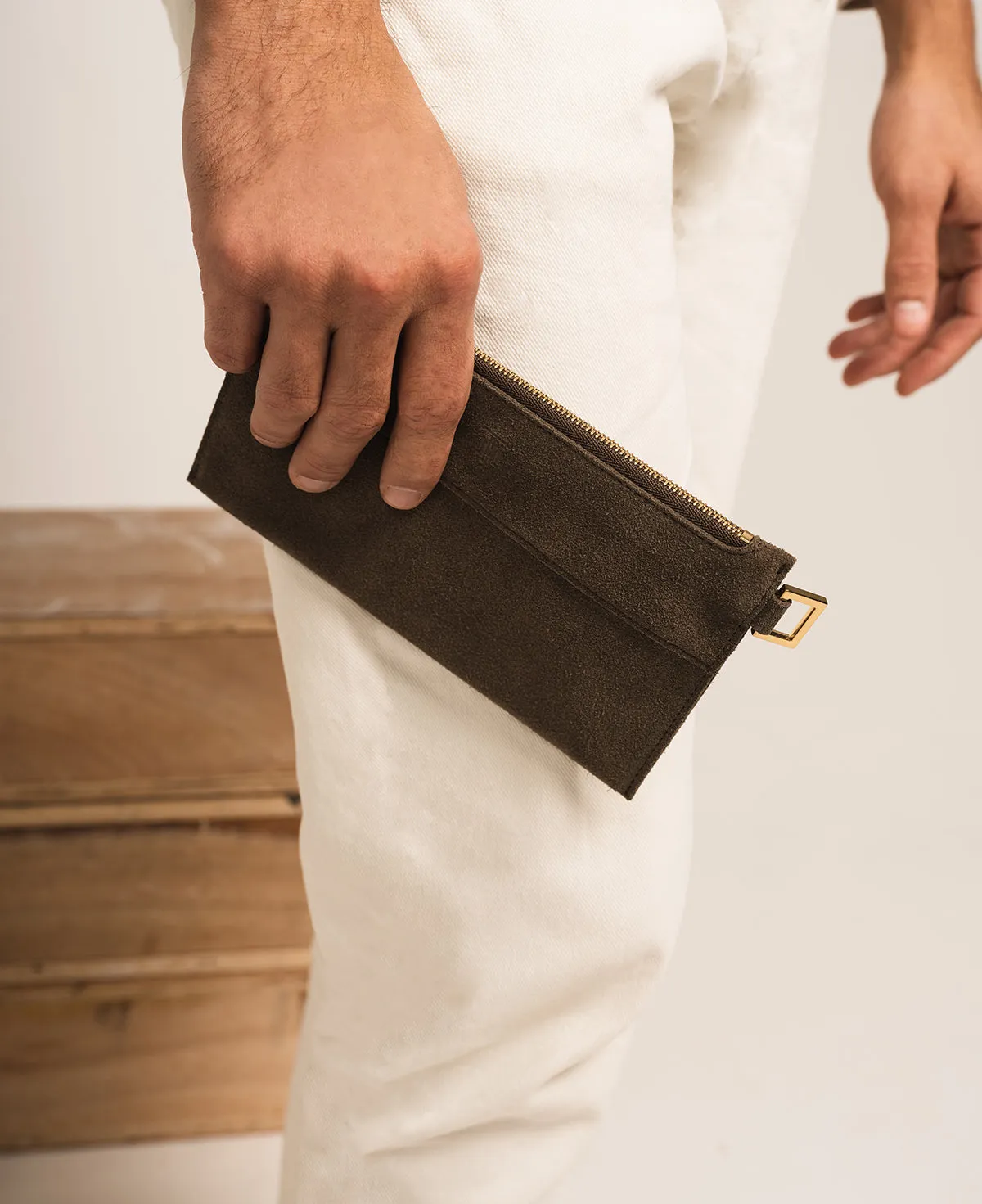 POUCH SMALL DARK GREY