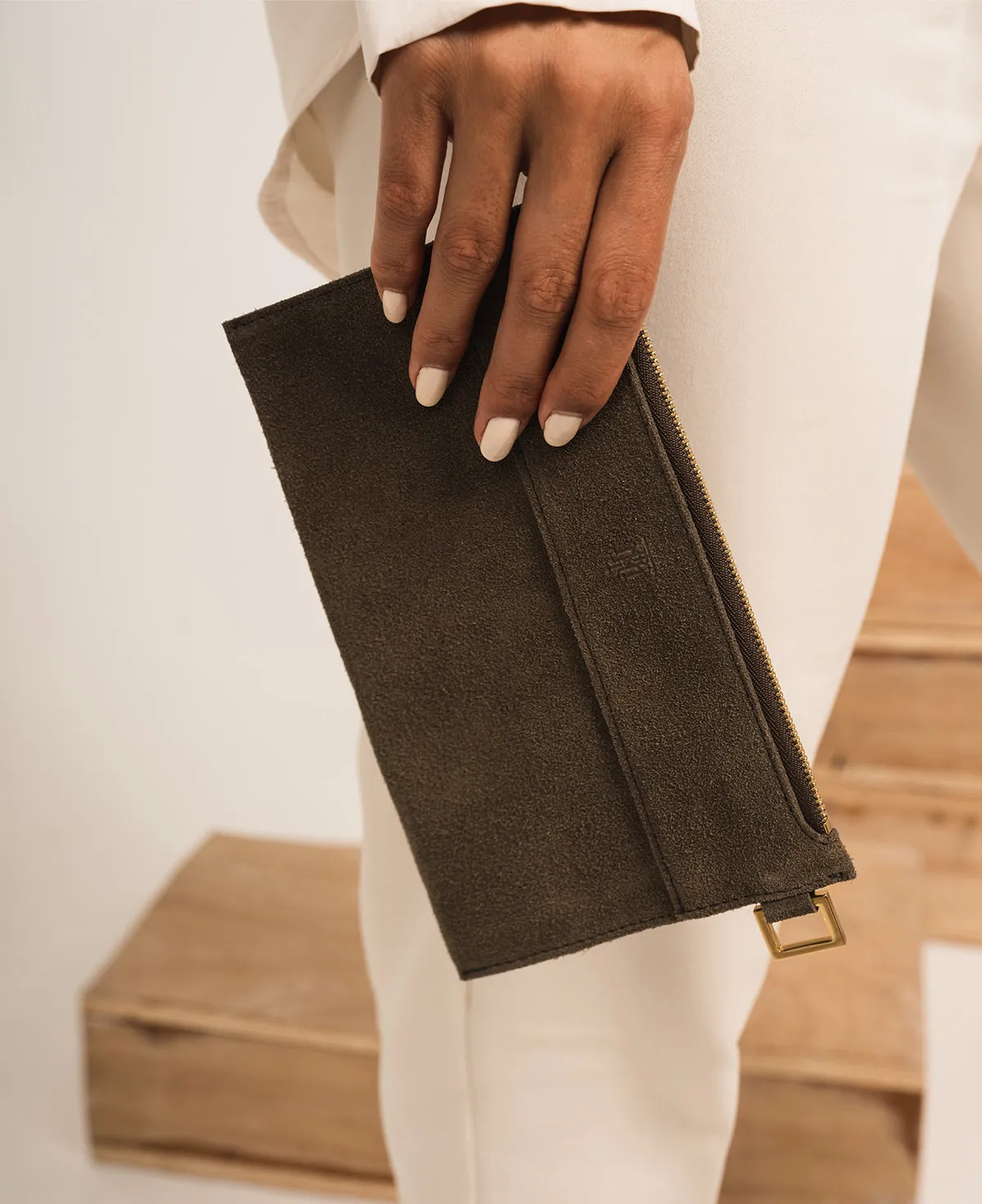 POUCH SMALL DARK GREY