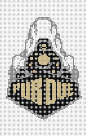 Purdue Mini Flag Canvas