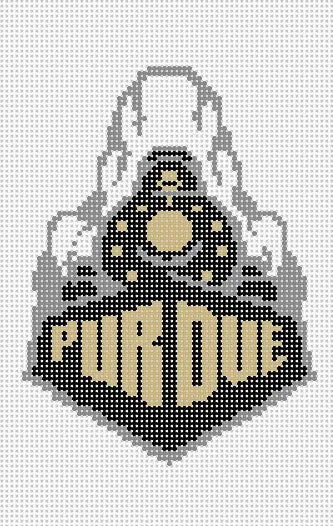Purdue Mini Flag Canvas