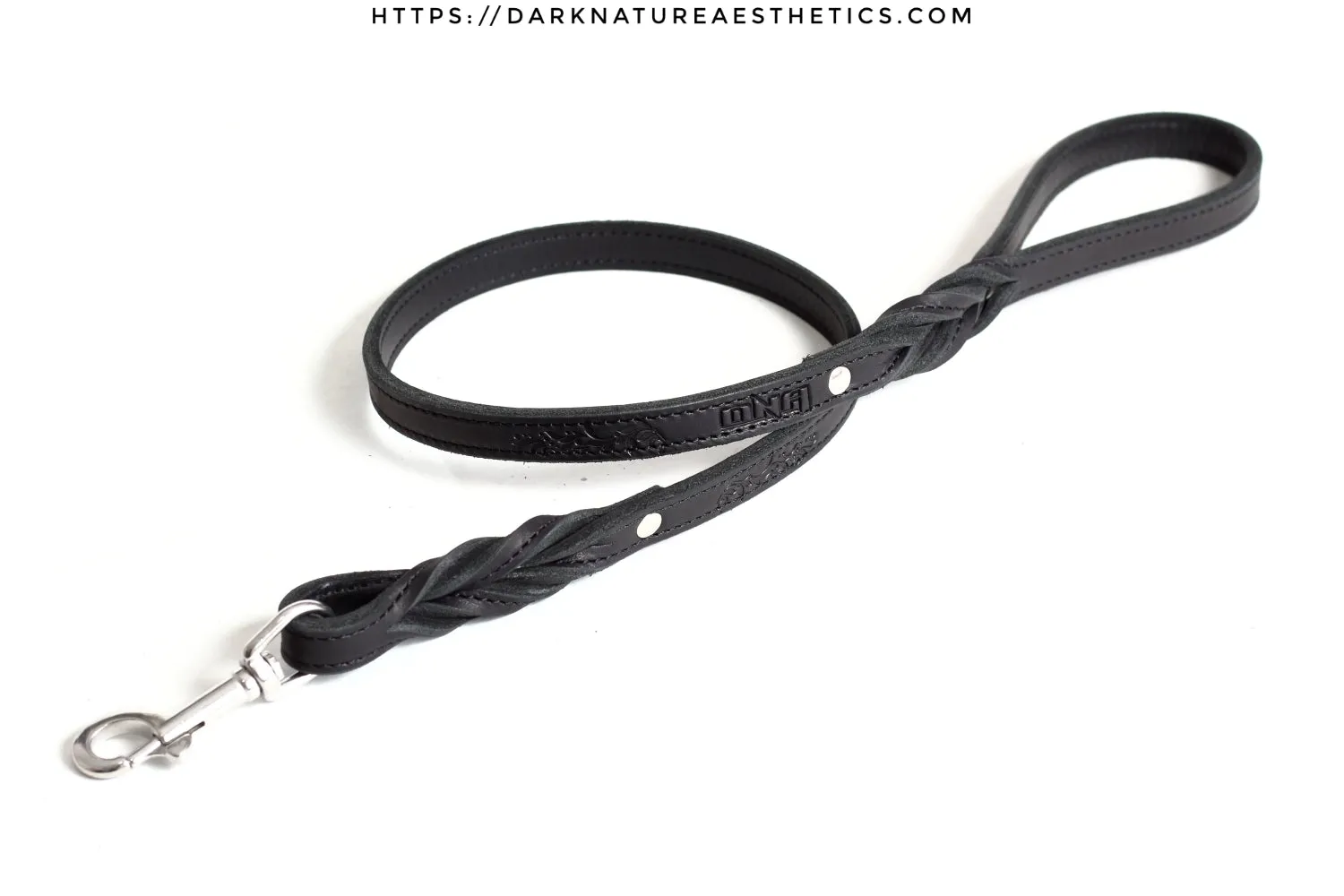 "Carnal Sins" BLACKout Leather Bondage Leash