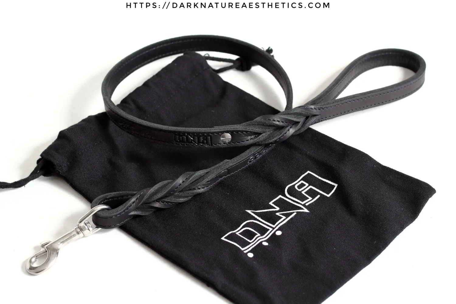 "Carnal Sins" BLACKout Leather Bondage Leash