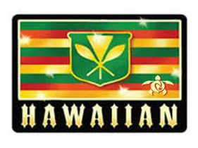 Rasta Hawaiian Flag Decal