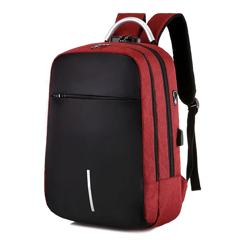 Rechargeable Business Large Capacity Computer Korean Backpacks