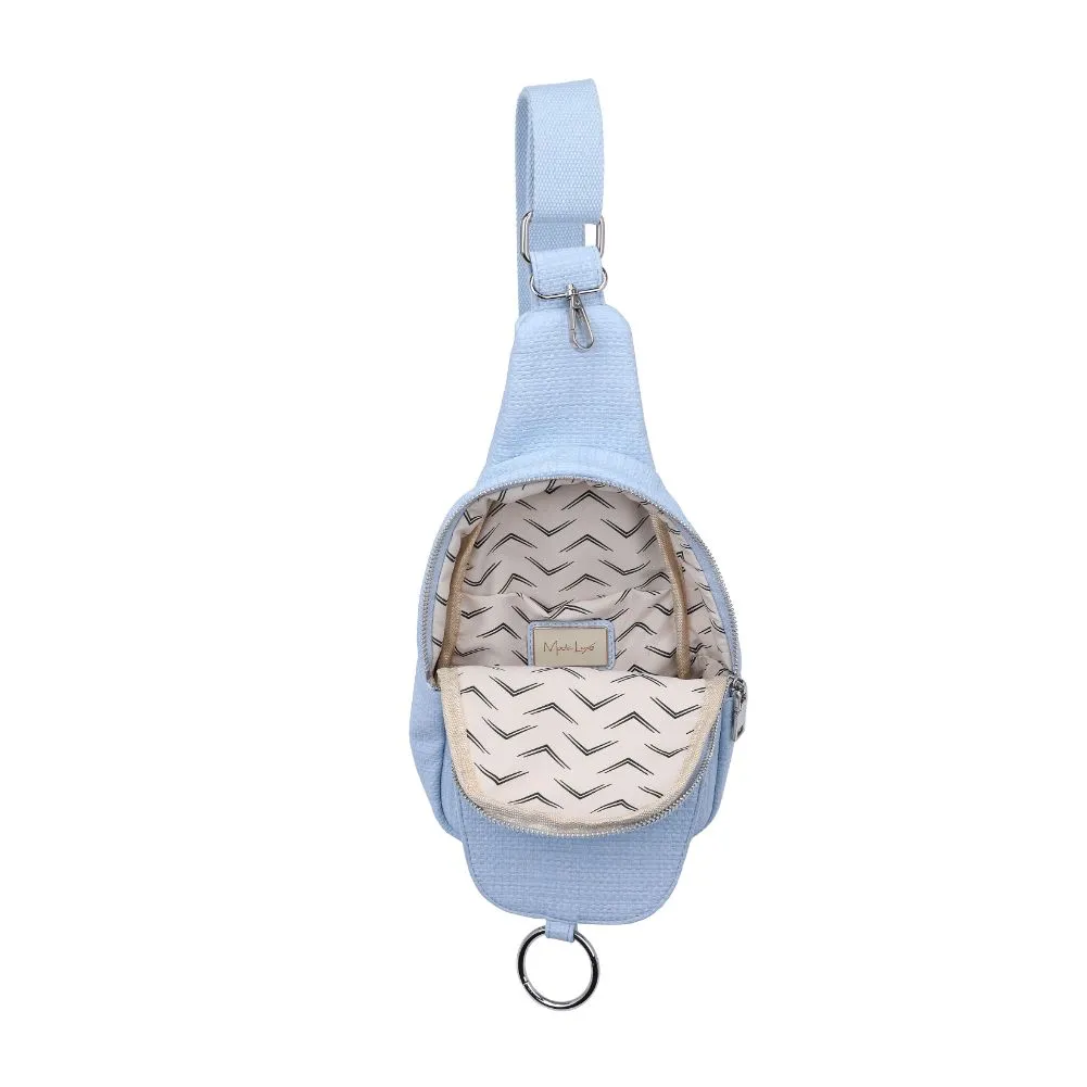 Regina - Coated Canvas Sling Backpack