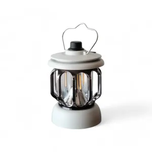 Retro Lamp | Rechargeable Outdoor Lantern, Battery Powered, Multiple Colors