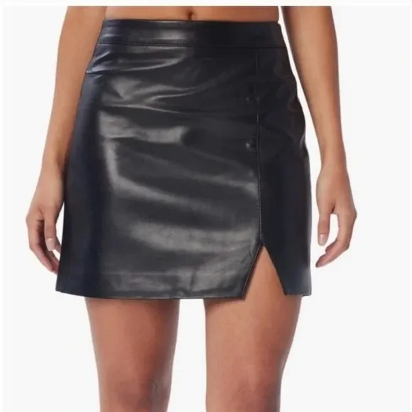 Revolve LITA by Ciara Leader Leather Skirt| Size 6- Black MSRP $298