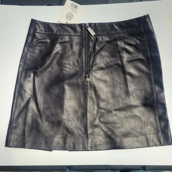Revolve LITA by Ciara Leader Leather Skirt| Size 6- Black MSRP $298