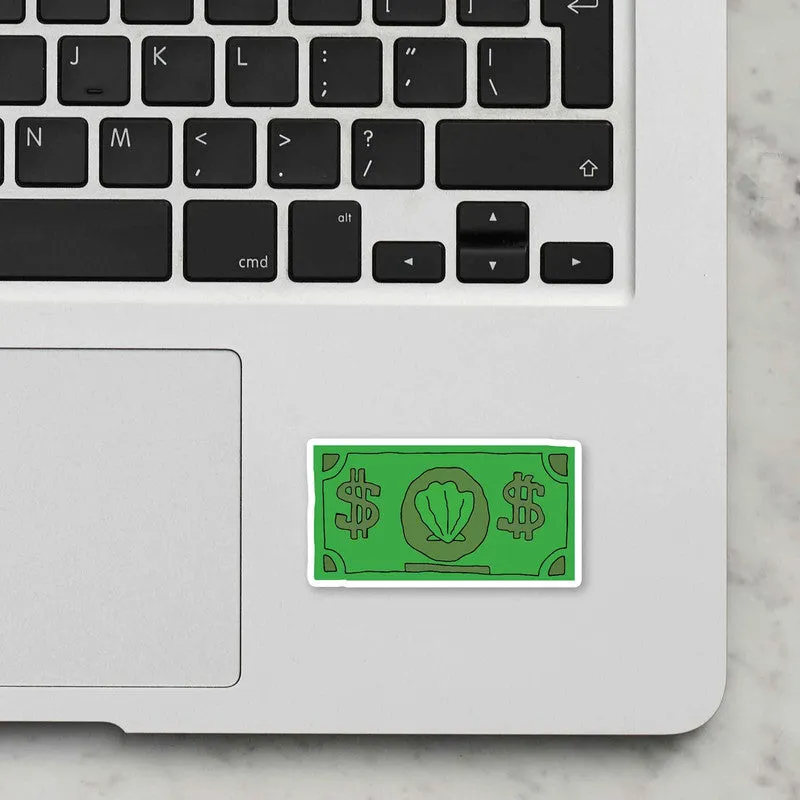 Rich Laptop Sticker