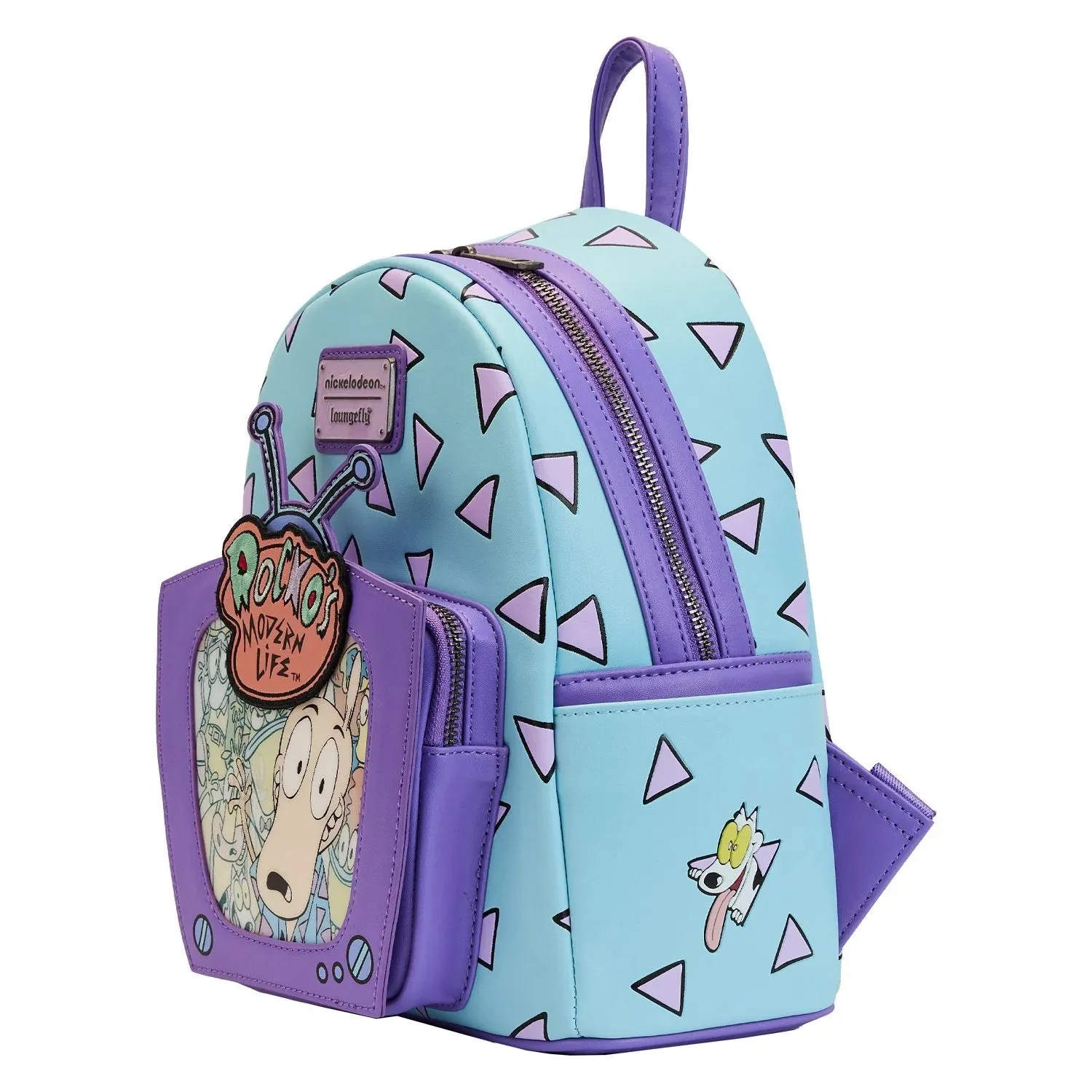 Rocko's Modern Life Mini Backpack Lenticular TV Loungefly