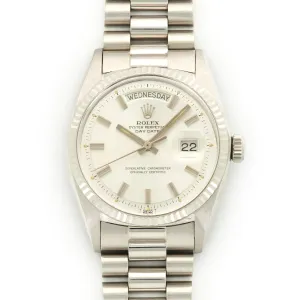 Rolex White Gold Day-Date Watch Ref. 1803