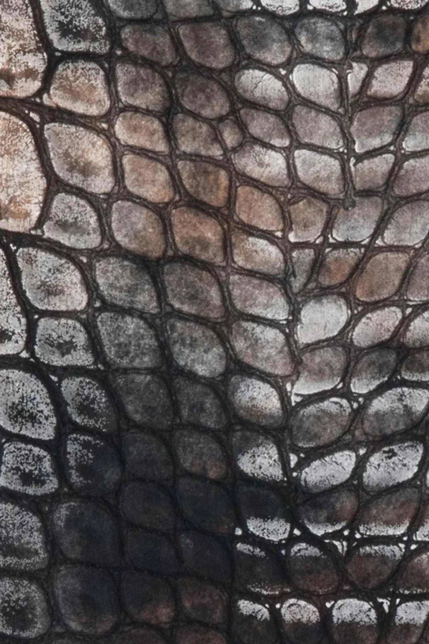 Rosa Clutch - Gunmetal