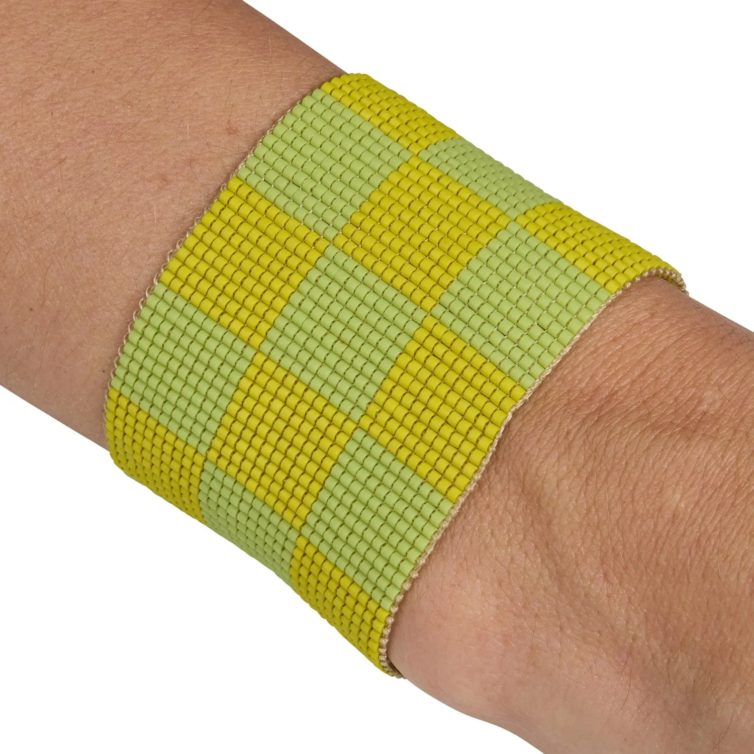 Rumi Bracelet - Lime and Yellow