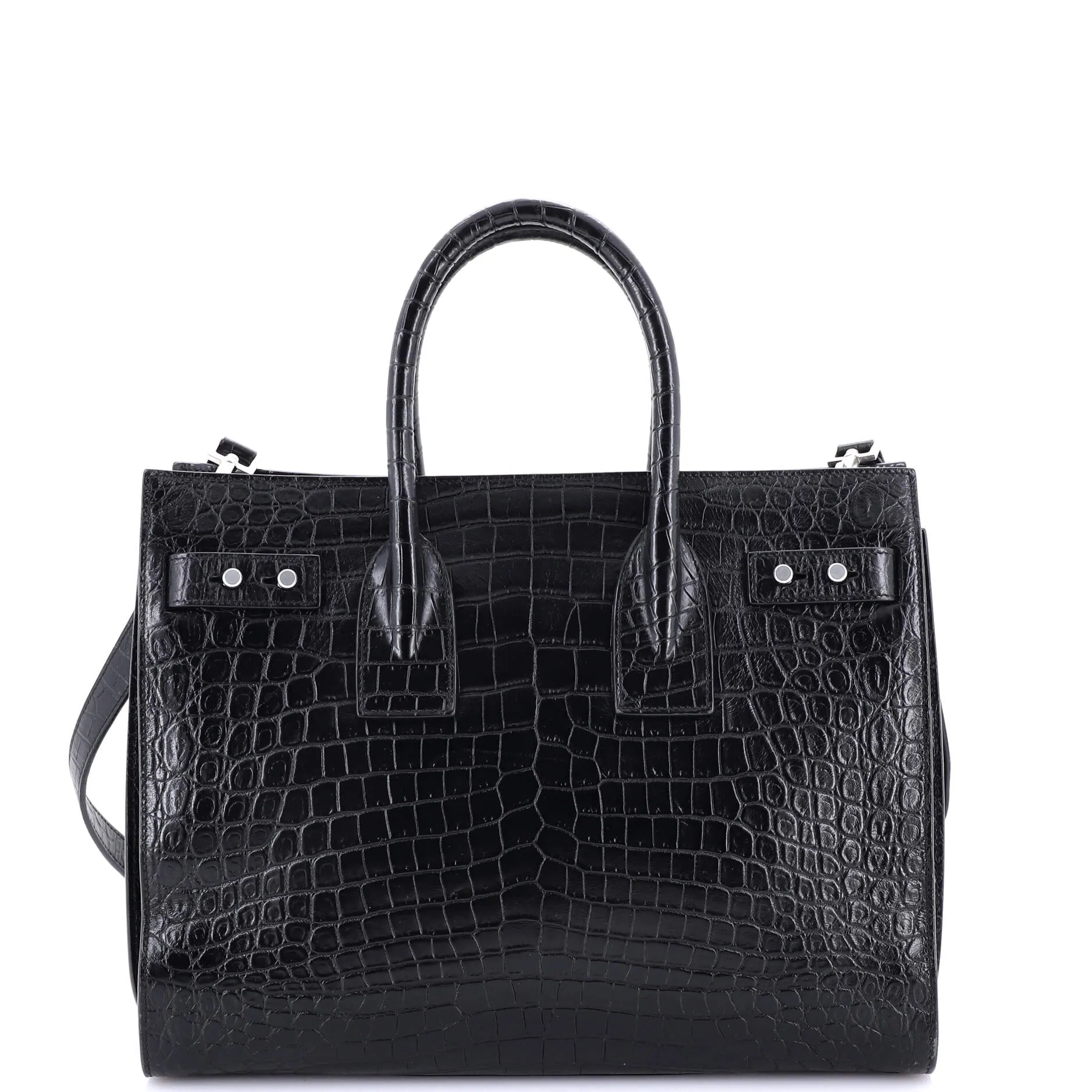Sac de Jour NM Bag Crocodile Embossed Leather Small